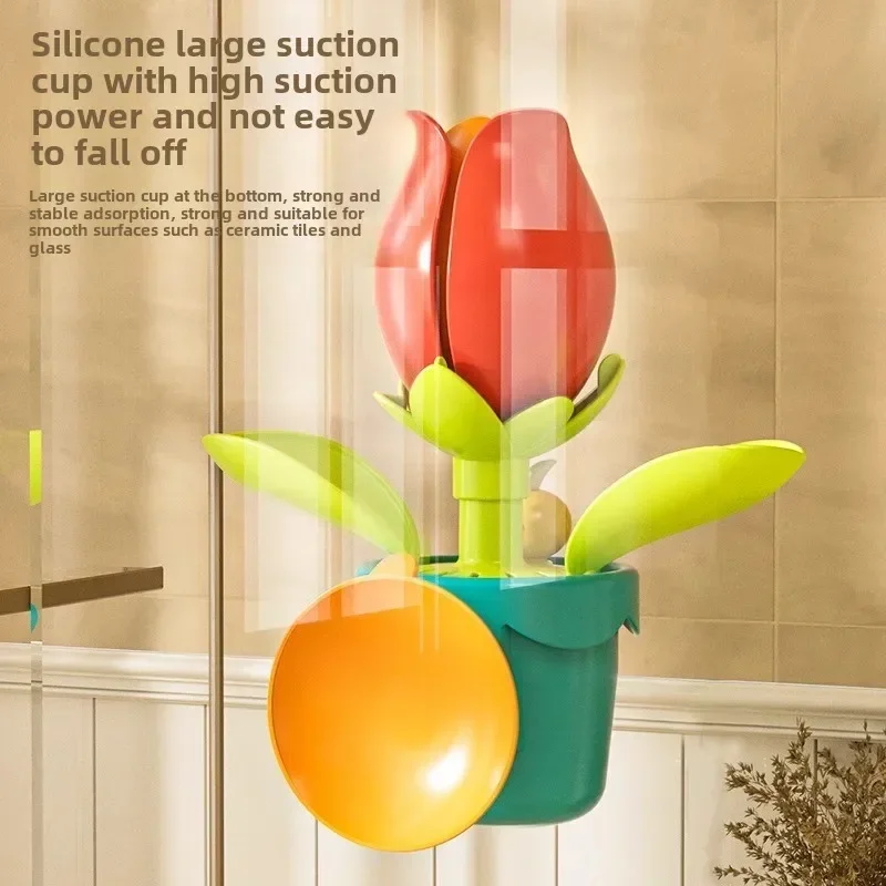 Baby Flowers Bath Toys Water Shower Bathing Toys Water Game for Kids Fun Fun Runflower Bath Avec Kettle Salle De Bain Jouet Pour
