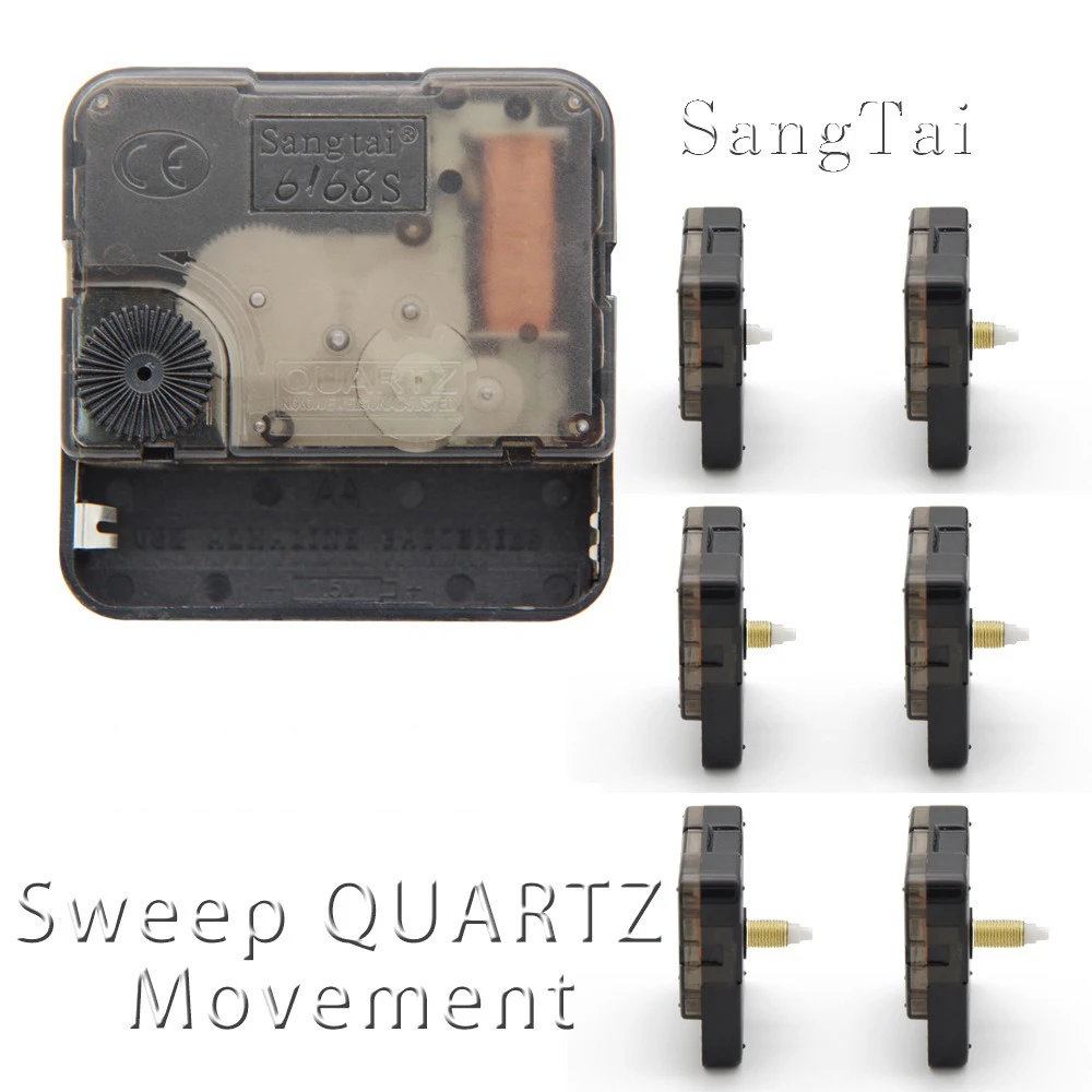 Wall Clock Movement Quartz Silent Sweep Scan Clock Mechanism Watch