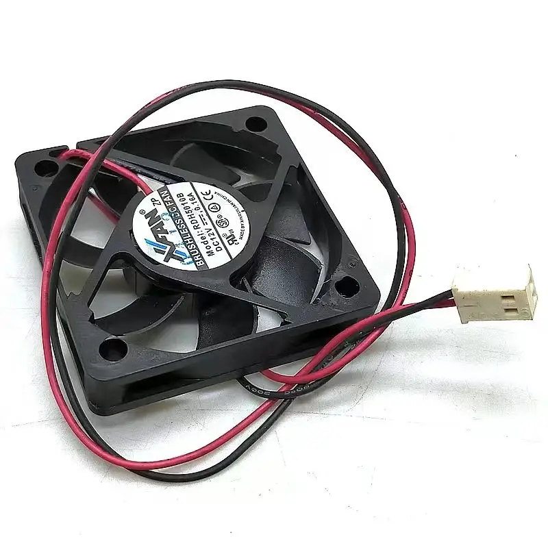 새로운 50mm 10mm 슬림 냉각 팬 RDH5010B DC 브러시리스 12V 0.16A 50x50x10mm 2선 볼 베어링 사각형 서버 인버터 쿨러 팬