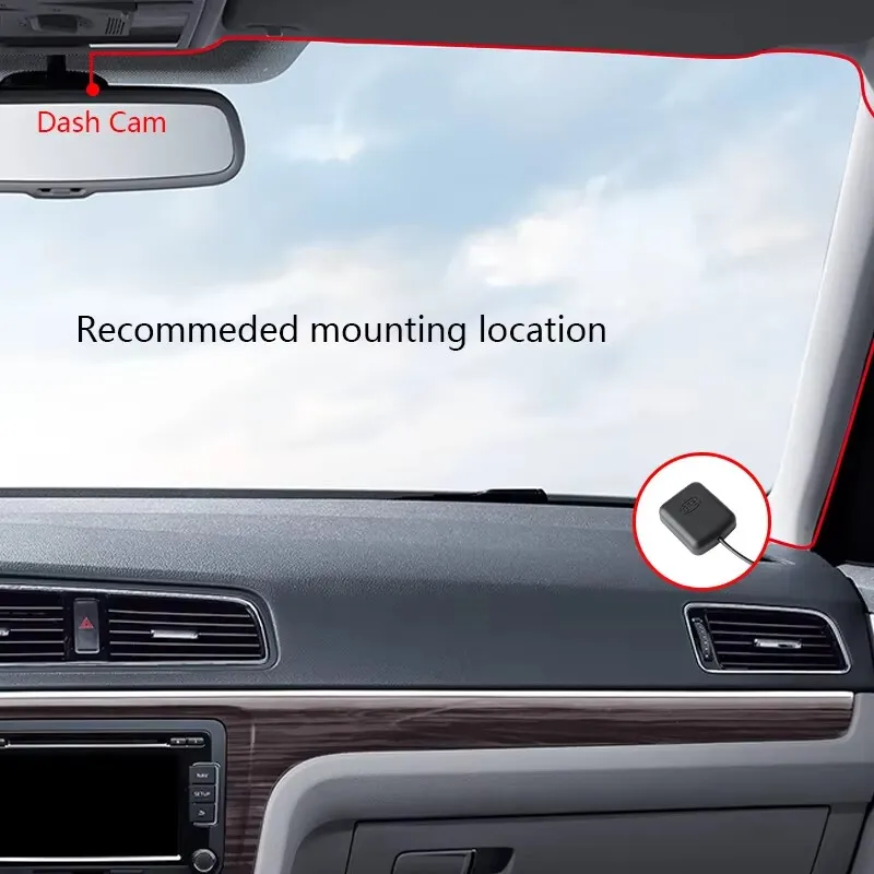 EKLEVA Carplay 안드로이드 자동 대시 캠용 EKVEVA GPS 안테나 자동차 추적기