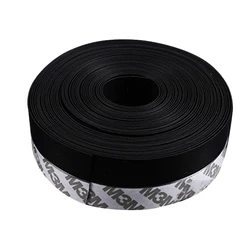 5 Meter Self - Adhesive Weatherproof Door and Window Seal Strip - 45mm (Black)
