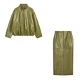 Green Skirts Sets