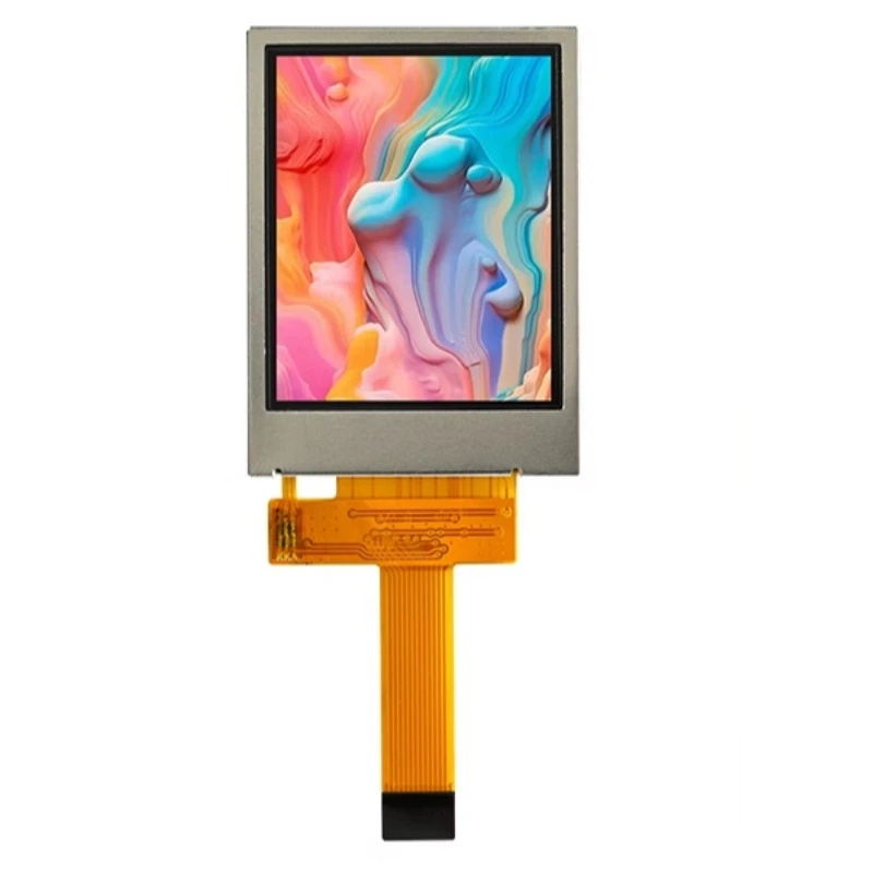 1.8-inch LCD screen SPI serial port TFT color screen st7735 driver 14PIN plug-in type lcd display module