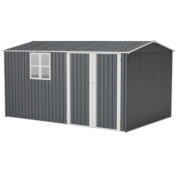 Heavy Duty Steel Storage Shed 1