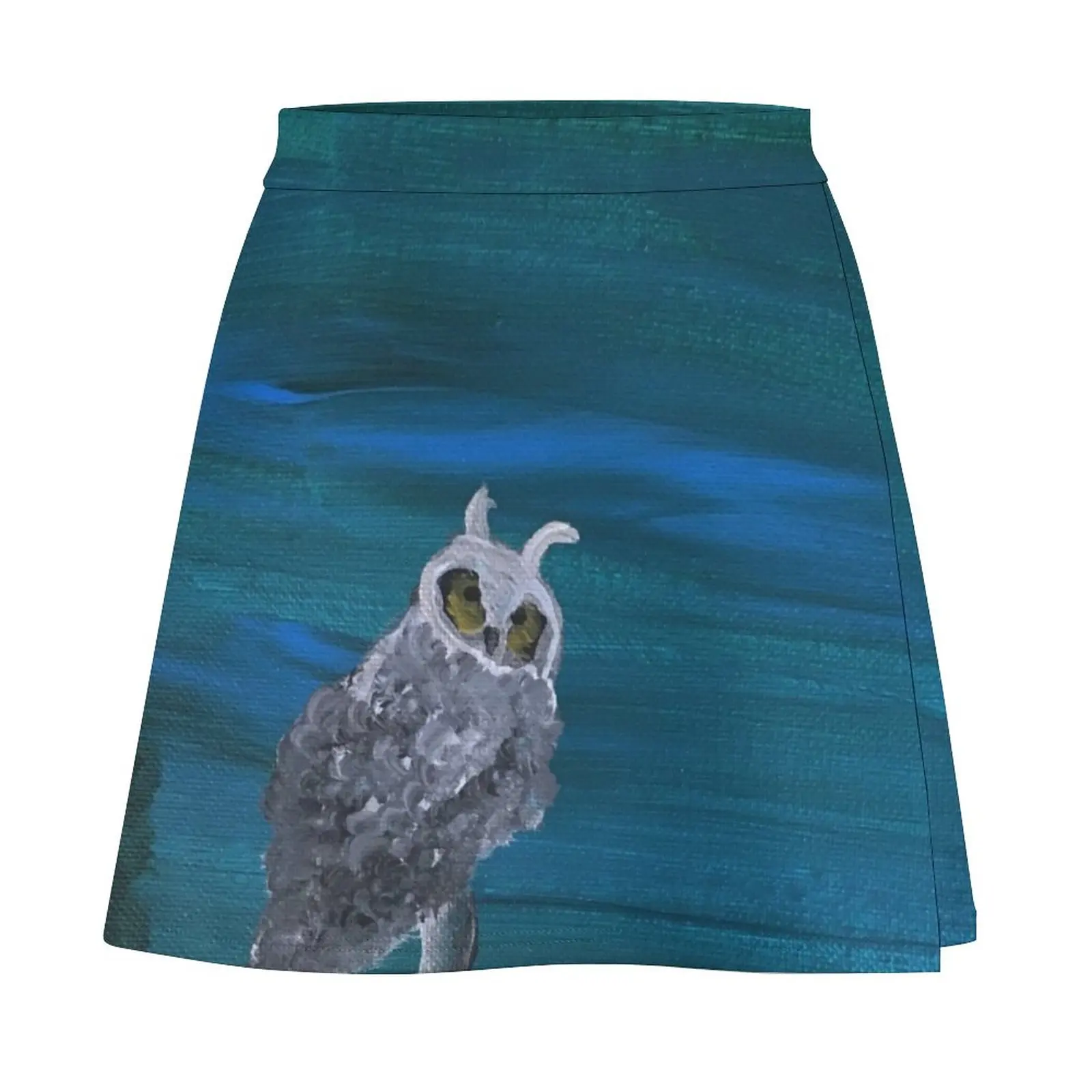 Owl Perched at Twilight Mini Skirt Women's dress Clothing female skirts for woman