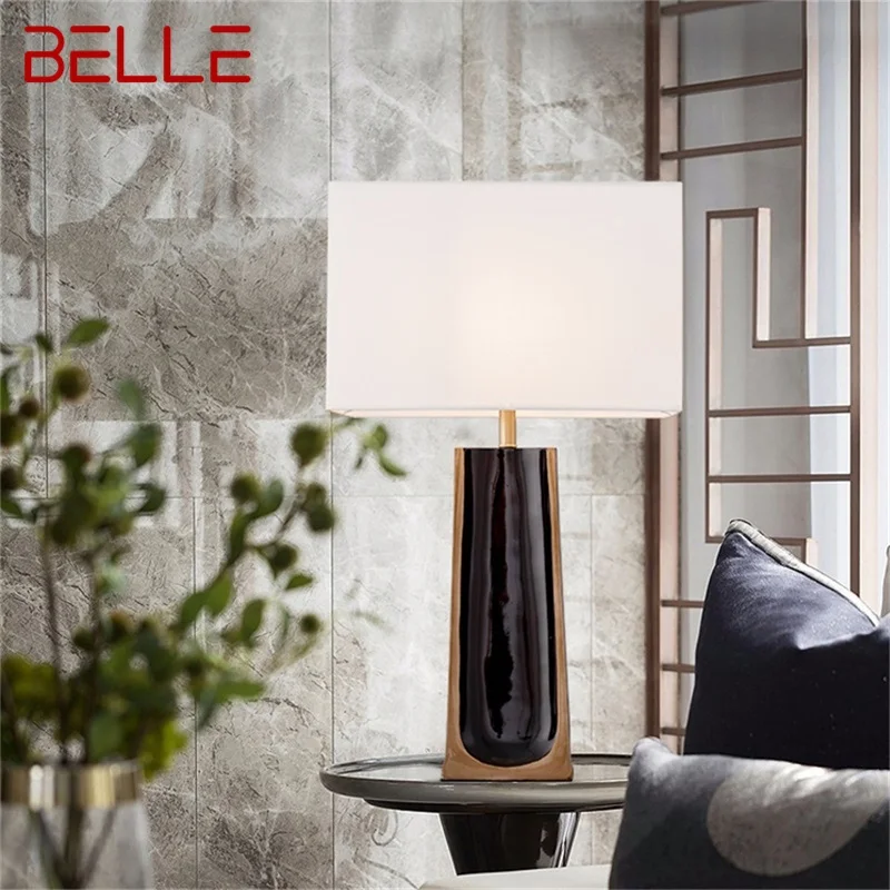 

TEMAR Modern Table Lamp Creative Fashion Marble Desk LED For Home Bedroom Living Room Decorative Light