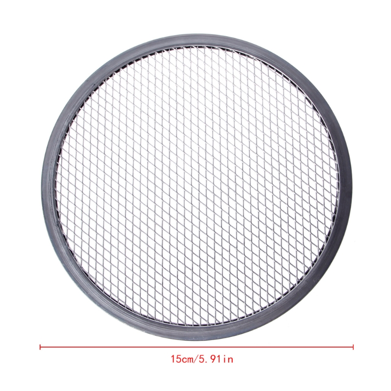 Aluminum Mesh Grill  Pizza Screen Round Baking Tray Net Kitchen Tools Ovens Kit DropShipping
