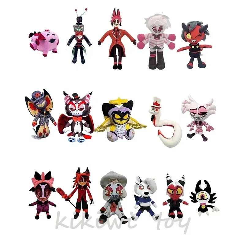 

Развлекательная игрушка в стиле Чарли Morningstar Vaggie Alastor Plushie, забавный подарок на день рождения для мальчиков и девочек
