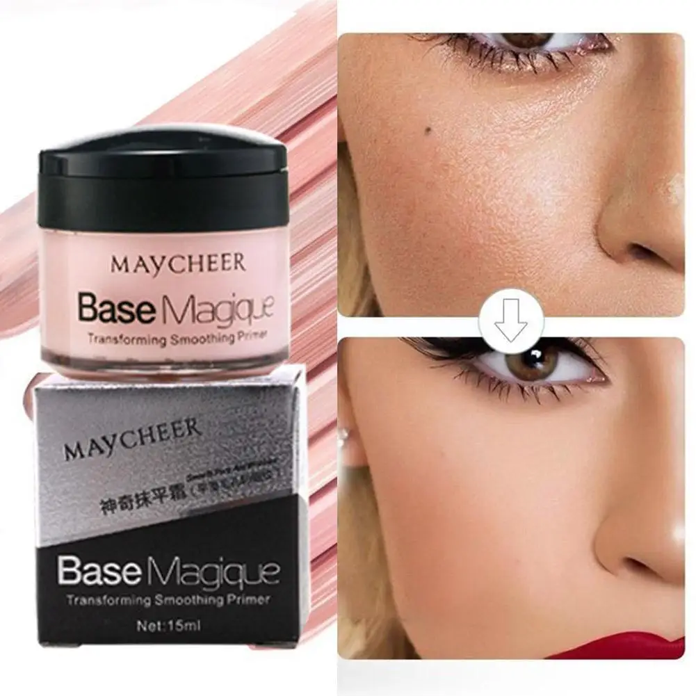 Makeup Primer Primer Gel Facial Primer 15ml Face Concealer Makeup Pore Invisible Cream Primer Pore Concealer Cover Invisible Foundation Wrinkle Maquiagem Base Por S2I8