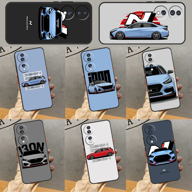 I30N Blue Cars Funda Per Honor Magic 5 Pro X6 X7 X8 X9 X7A X8A X9A 8X 9X 10 50 70 90 Magic 4 Lite Case