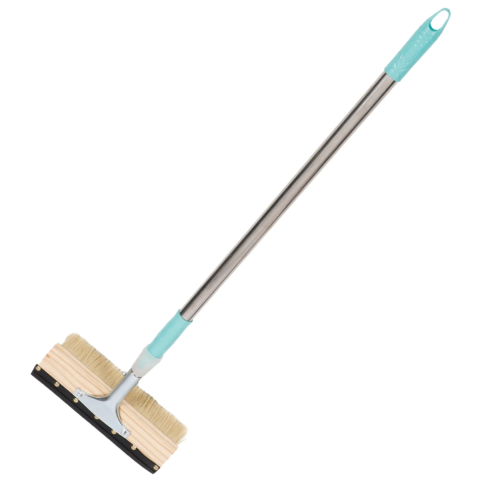 

Car Wash Brush Supplies Long Handle for Washing Stainless Steel Rod Shammy