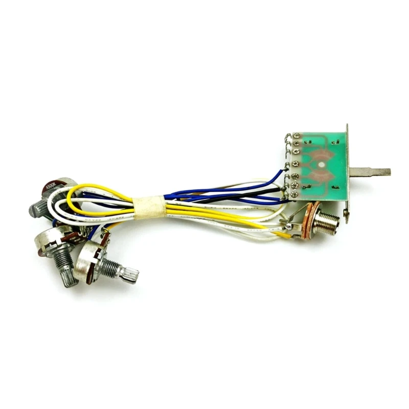 

3 Way Toggle 1 Volume 1 Tone 500K Potentiometer Kits for Bass Guitar Drop Shipping
