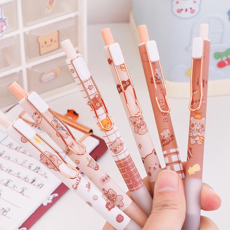 3 Adorable Cat Gel Pens 0.5mm – Miu Stationery & Gifts