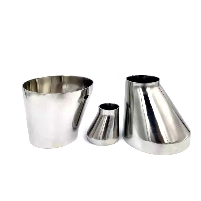 Butt Soldagem Excêntrico Redutor Acessórios Sanitários Cerveja Caseira Diâmetro Exterior 19 Mm102 mm Aço Inoxidável Ss304