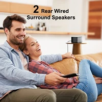 ULTIMEA Poseidon D80 7.1 Surround Soundbar with Dolby Atmos, Wireless Subwoofer&4 Speakers, Home Theater System with APP Control - Image 5