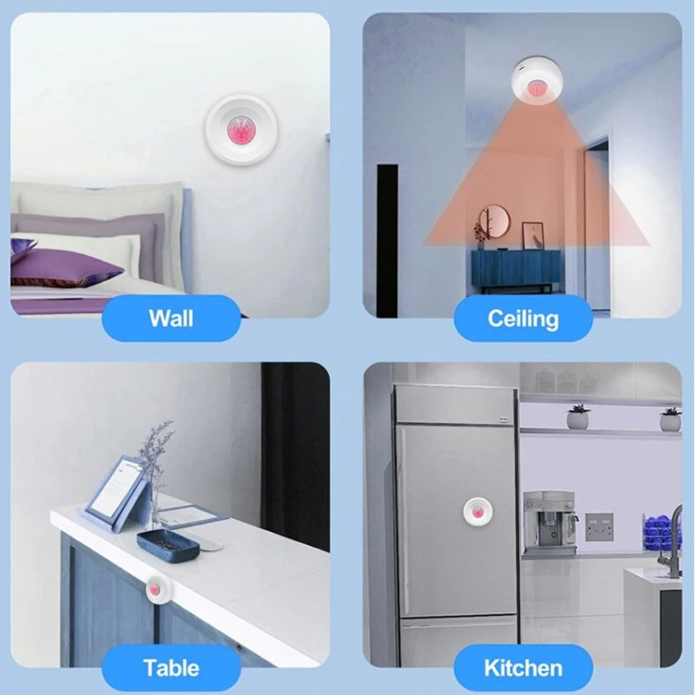 Tuya Smart ZigBee 3.0 Pir 모션 센서 감지기 Zigbee Gateway Alexa로 구동되는 적외선 인간 모션 센서 USB 배터리
