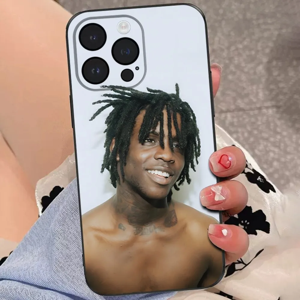 Фото Чехол для телефона Chief-Keef Rapper для iPhone 15,14,13,12,11 Plus,Pro,Max,XR,XS,X,7,8 Plus,SE, мягкий черный мини-Чехол №2