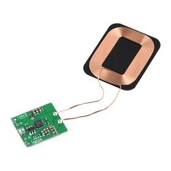 Compact 5W Wireless Charging Receiver Module with Small Coil (Square)