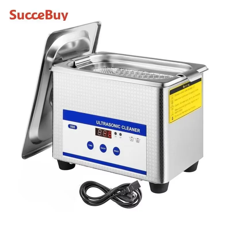 SucceBuy 800ml nettoyeur à ultrasons Machine à laver Portable 35W Mini lave-vaisselle lave-vaisselle bain à ultrasons pour appareil ménager