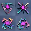 Dragon Wings Hand Spinner Alloy High Speed Metal Rainbow Finger Spinner Anti Pressure Anti-Anxiety Fingertip Gyro Kids Gifts 4
