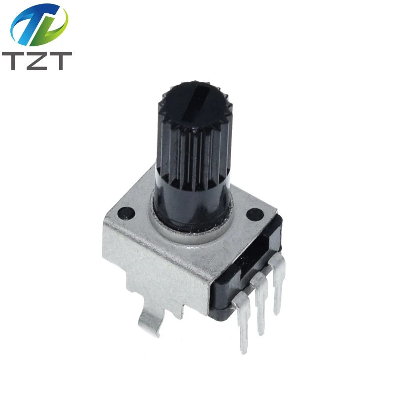 Adjustable Resistor 10pcs Rv09 Vertical 12.5mm Shaft 1k 2k 5k 10k 20k 50k 100k 0932 9 Type 3pin Seal Potentiometer