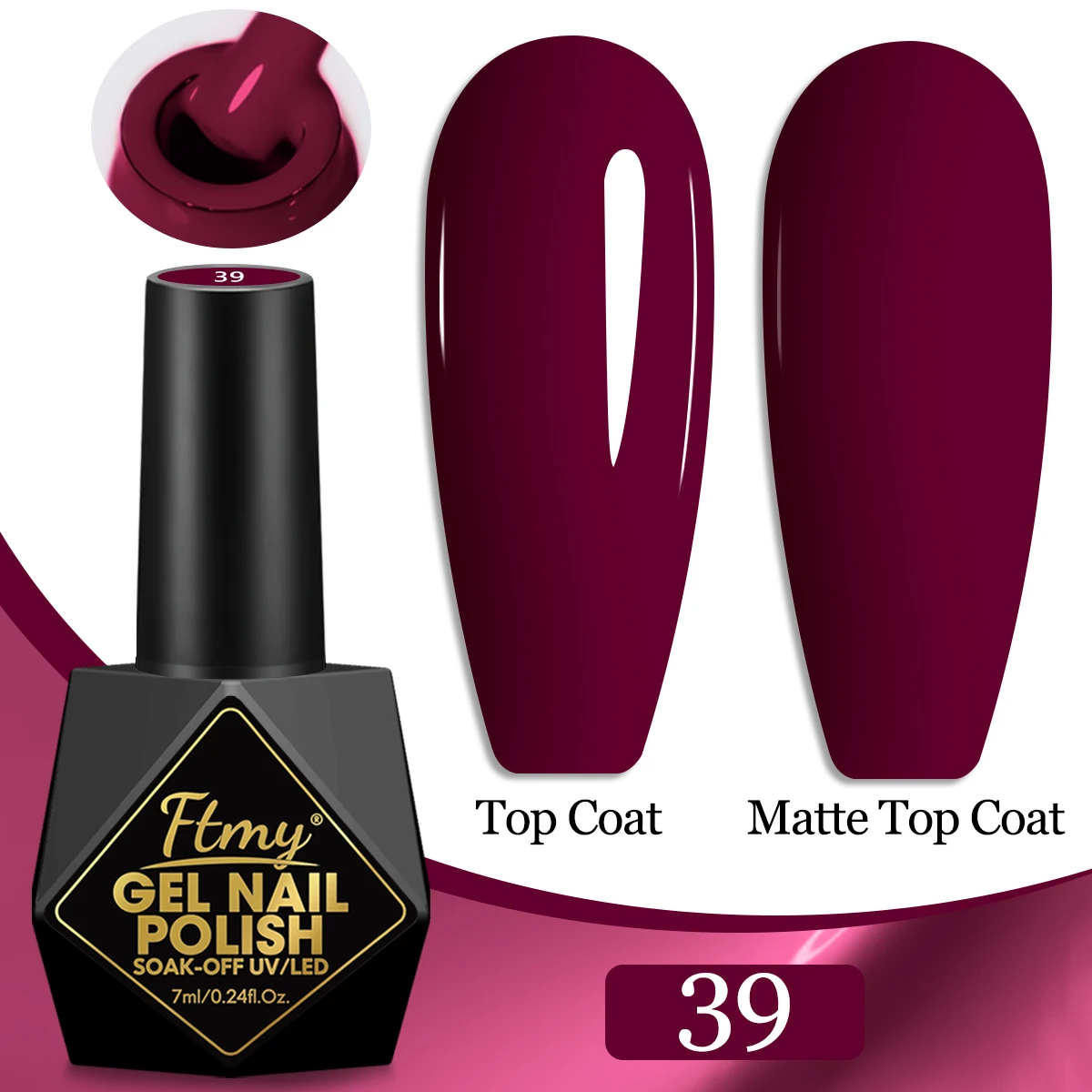 Color Gel Polish Set - Popular Series, 7ml, Vibrant Manicure Collection with Smooth Texture, UV LED Soak Off Semi-Permanent Nail Art