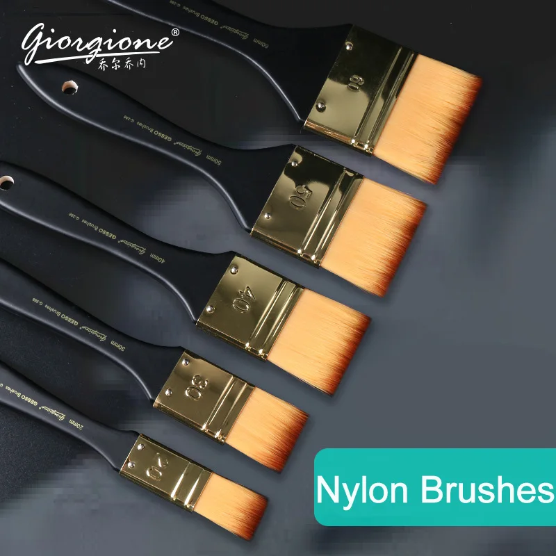 1Pcs Paint Brushes Acrylic DIY Graffiti Brush Set For Artist Wall