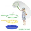 Bubble Machine Blowing Bubble Tool Outdoor Fun Soap Bubbles Concentrate Stick Blowing Bubble Tray Kids Interactive Toys Kits 1