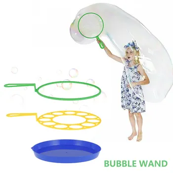 Bubble Machine Blowing Bubble Tool Outdoor Fun Soap Bubbles Concentrate Stick Blowing Bubble Tray Kids Interactive Toys Kits 1