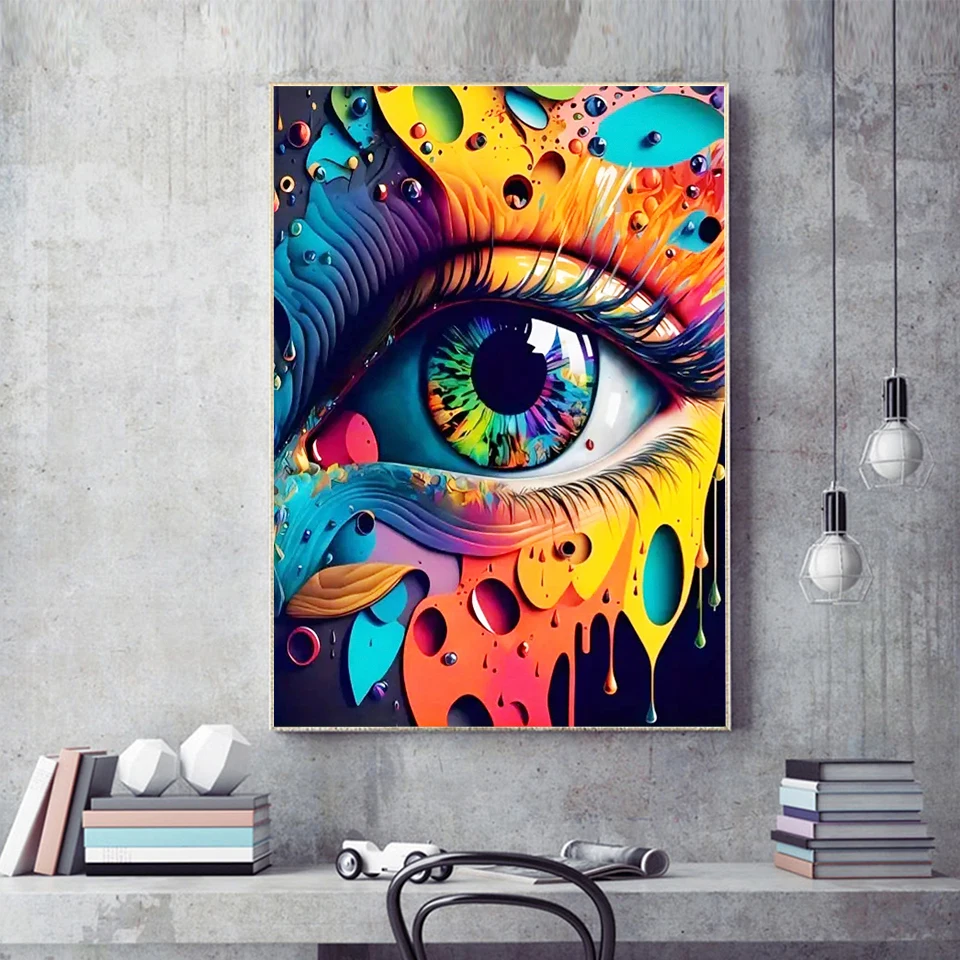 Mosaic Eye Portrait 3