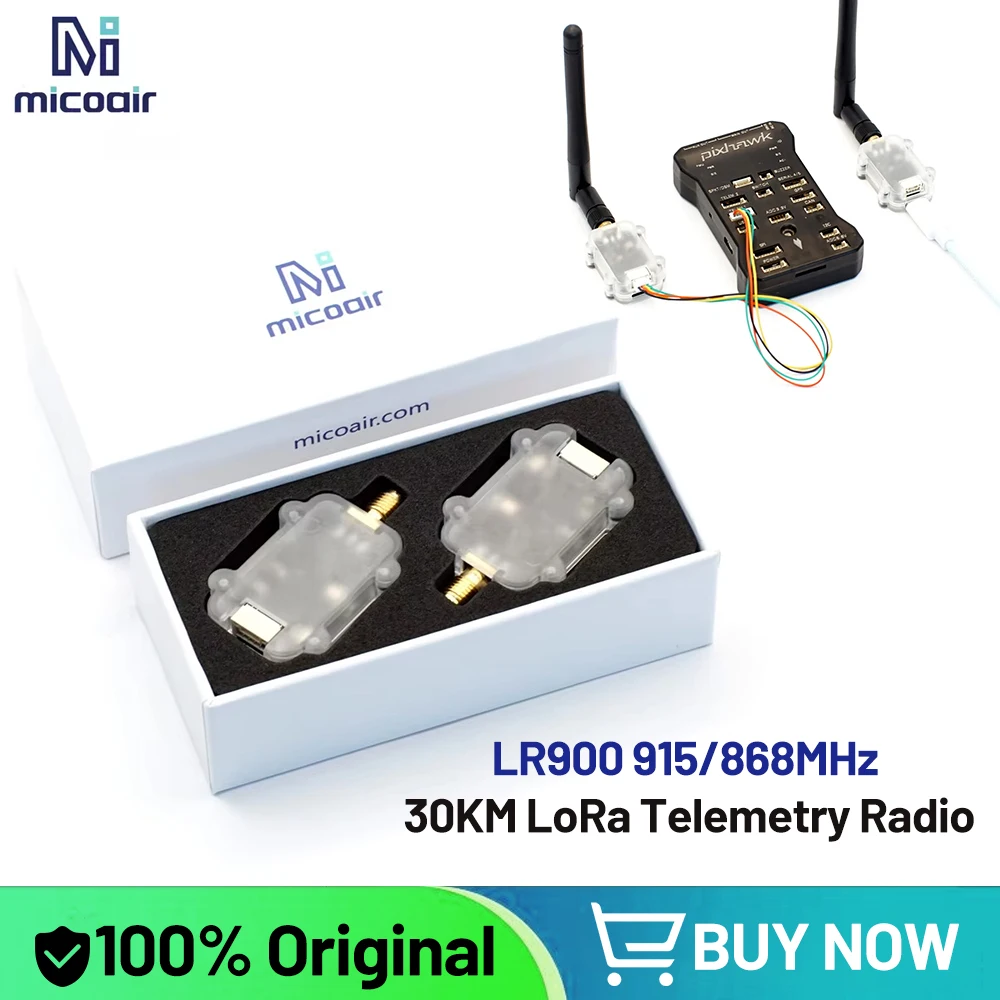 Radio Télémétrie 915MHz LR900 pour Pixhawk Portée 30km