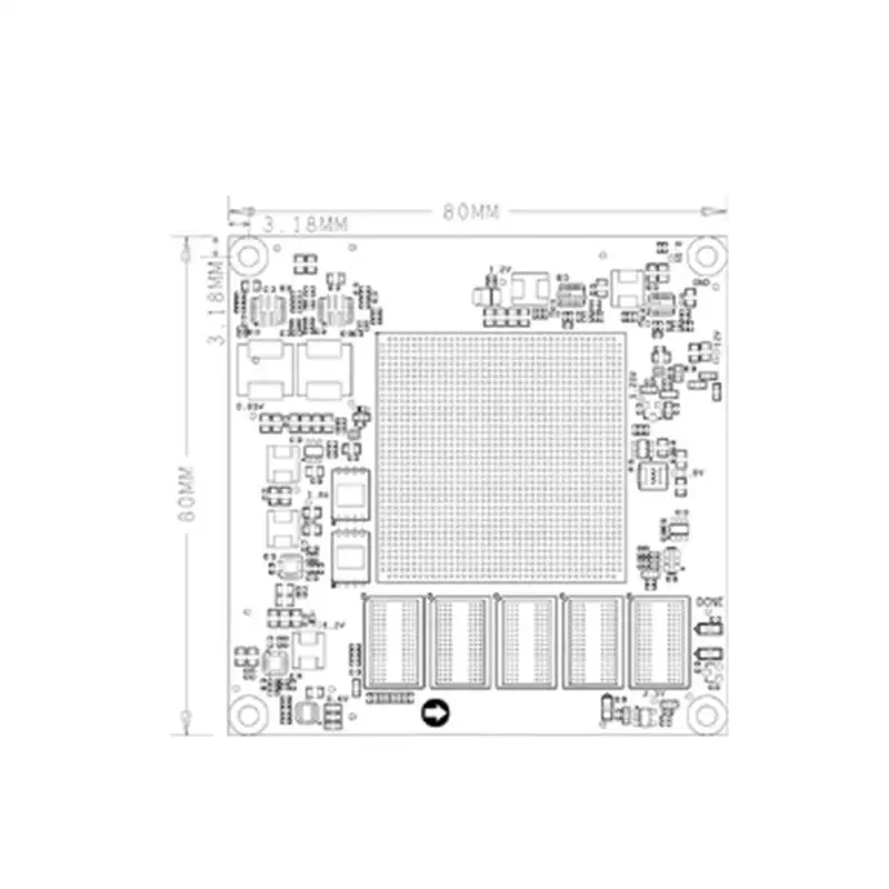 Рисунок 2 - Alinx AXKU15: Xilinx Kintex UltraScale