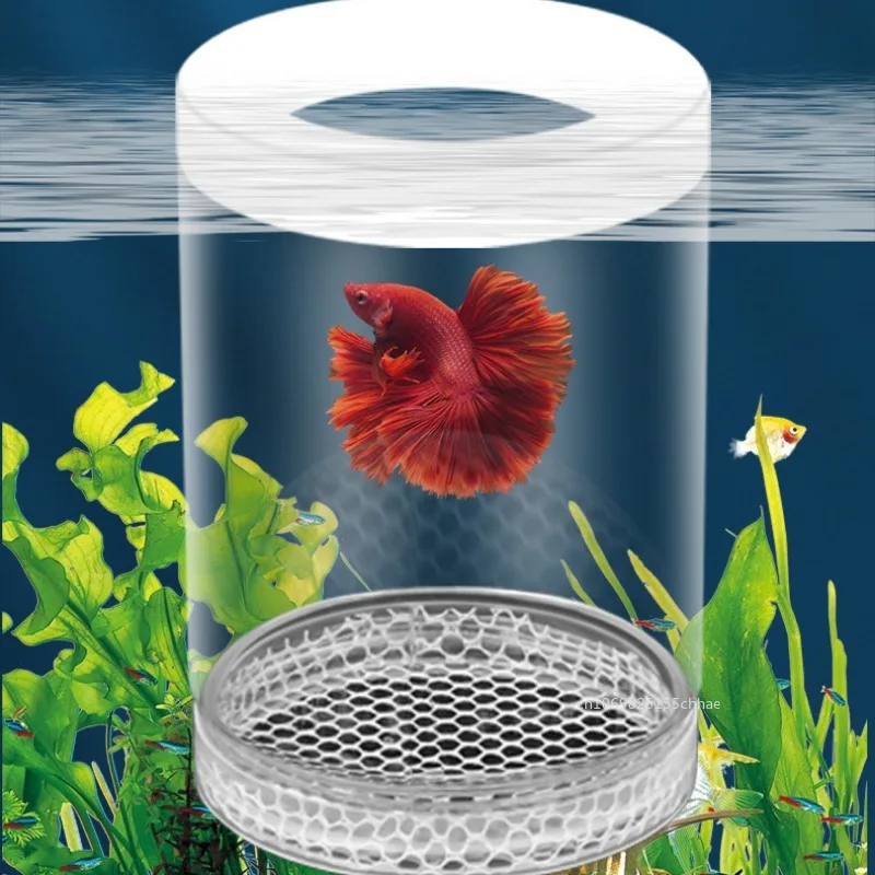 Guppy breeding box aquarium incubator small fish birthing room suspension isolation box aquarium tank accessories fish breeding box