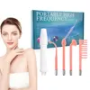 4 In 1 Electrode Wand High Frequency Electrotherapy Glass Tube Beauty Device Acne Spot Remover Facial Anti Wrinkle Skin Care Spa 1