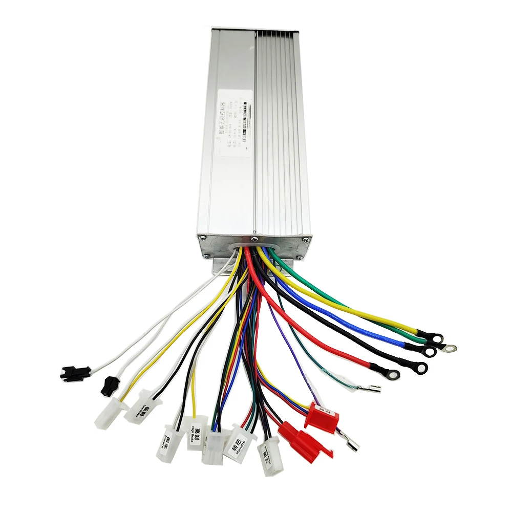 48V/60V/64V 2000W Square Wave Brushless Controller 18mos 45A for Electric Bike/Trycycle/E-Scooter/BLDC Motor
