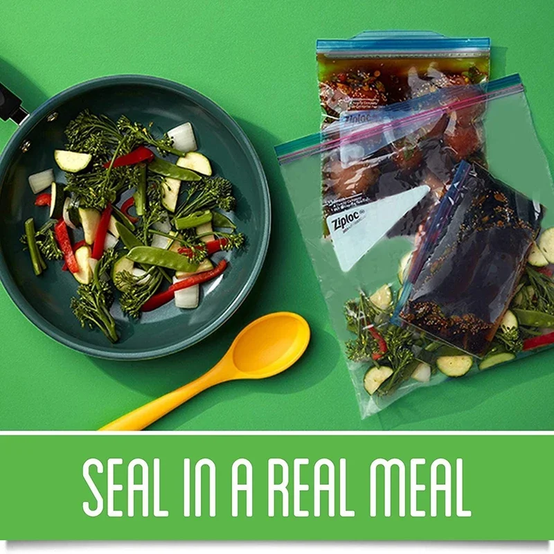 Ziploc Snack & Food Storage Bags - On-the-Go Freshness and Preservation