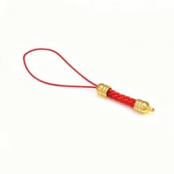 20 - Piece Keychain Rope Lanyard Strap Set - Total length 17cm (Red)