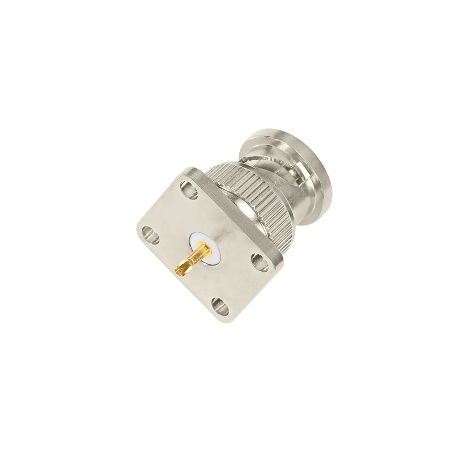 BNC Male RF Connector with Solder Cup for Cat6 Network Cable