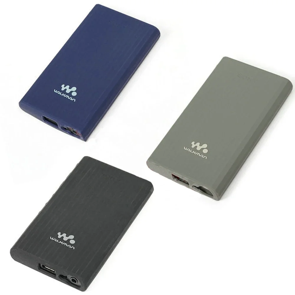 워크맨 NW-A306 NW-A307 NW-A300 시리즈용 실리콘 보호 쉘 스킨 케이스 커버, Fundas Coque Capa