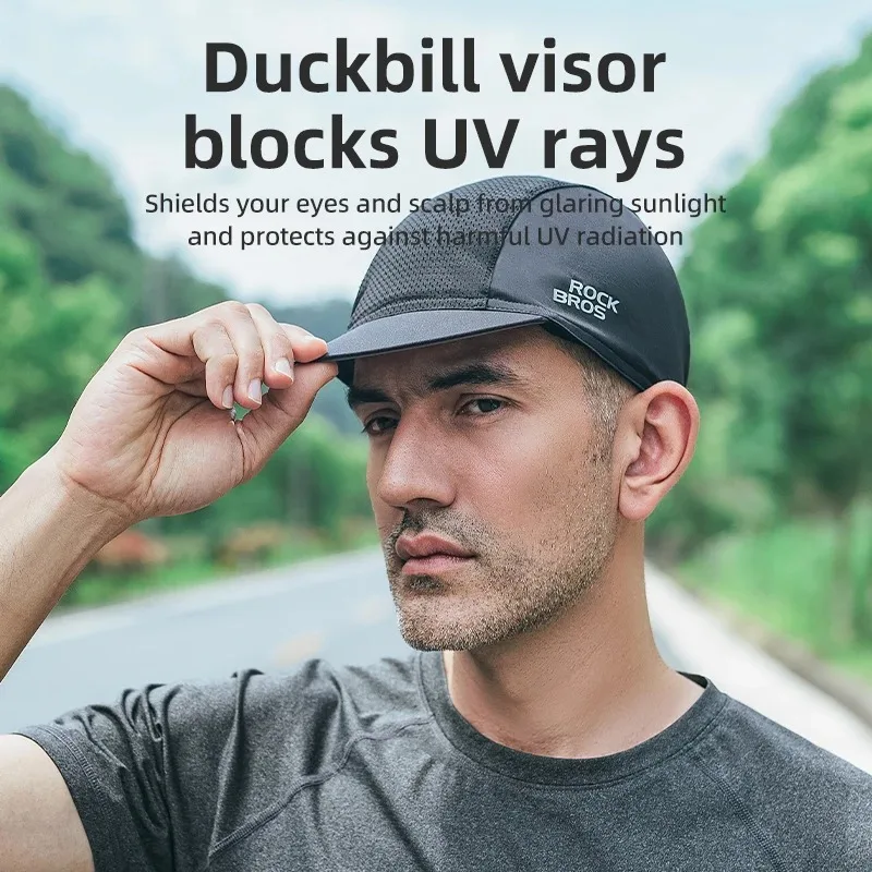 Cycling Caps Summer Men Women Sport Cap UPF50+ Sun Protection Hat Quick Dry Breathable Fishing Hiking Running Cap