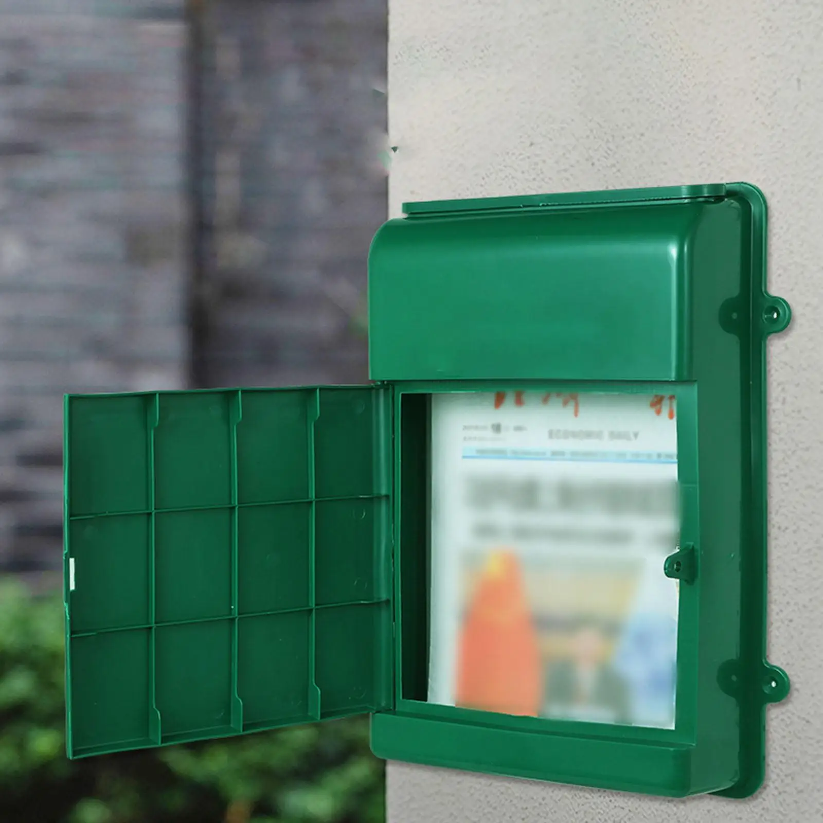 Wall Mounted Mailbox Postbox Letter Box Organizer Versatile 13.5x10x2.7inch Drop Box Milk for Home Office Decorative wall mounted mailbox