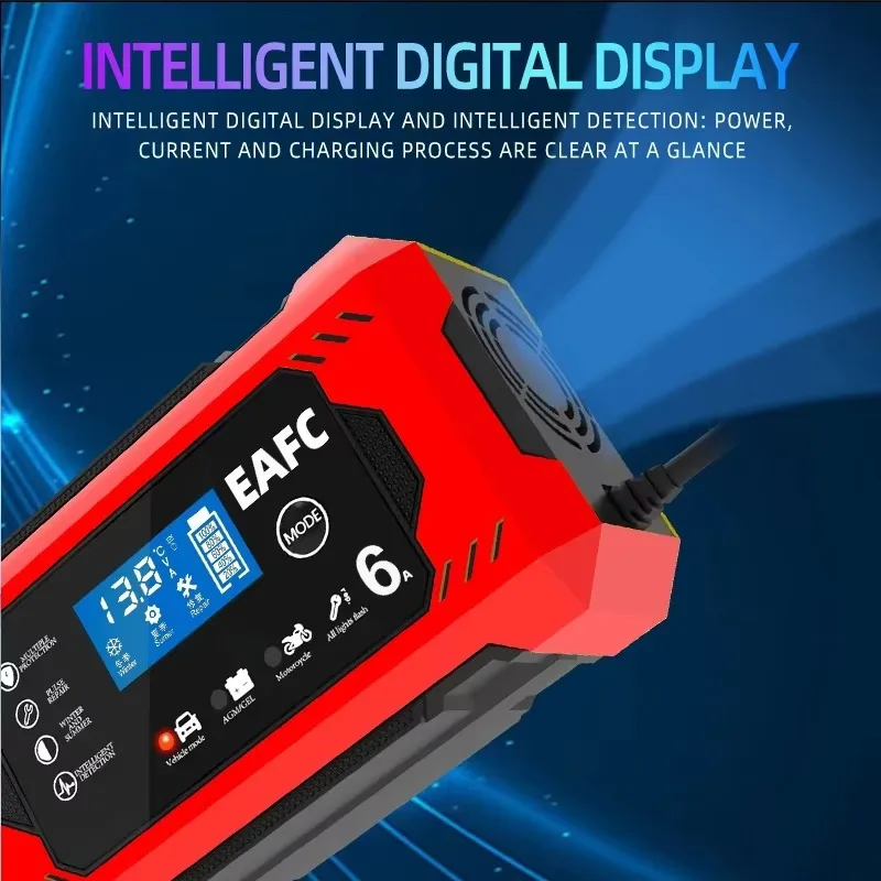 Smart LCD Battery Charger 4