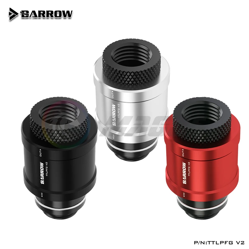Фото Barrow Mini клапан водяного останова G1/4 резьба стандарта TTLPFG V2 №1