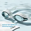 Adjustable Swimming Goggles Adult Myopia Anti-Fog Professional Waterproof UV Eyewear Protection Men Women Pool Glasses 1
