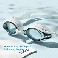 Adjustable Swimming Goggles Adult Myopia Anti-Fog Professional Waterproof UV Eyewear Protection Men Women Pool Glasses 1