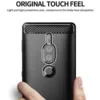 Shockproof Case For Sony Xperia XZ2 Premium XZ2 Compact mini Carbon Fiber Cover for Sony Xperia XZ2 Protector Soft Silicon Cases 2