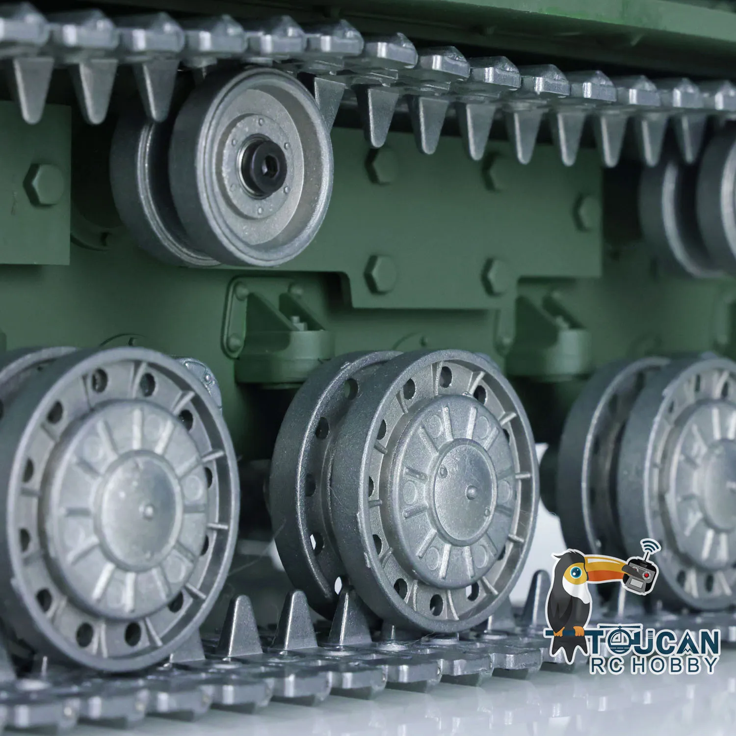 헝롱 1/16 7.0 커스텀 소비에트 KV-1 RTR 무선 조종 탱크 3878 메탈 트랙 휠 무선 조종 팬저 TH17467