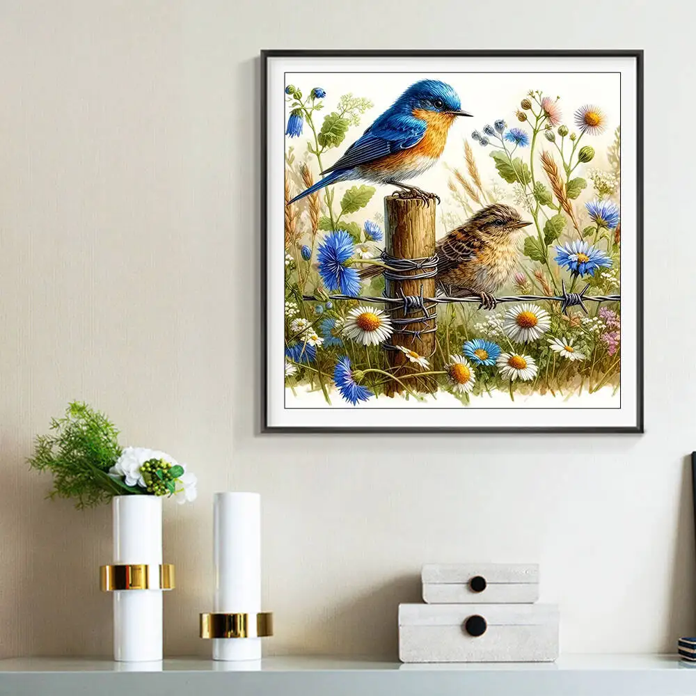 Evershine Diamond Mosaic Kit Bird Picture Of Rhinestones Diamond Painting Animal Cross Stitch 5D DIY Decor For Home