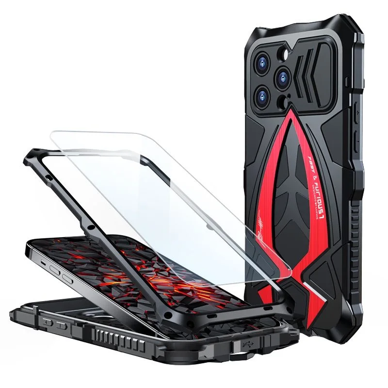 

Full Body Cover Metal Shockproof Outdoor Mountain camping adventure Phone Case For iPhone 14 Pro Max 14 Pro Plus