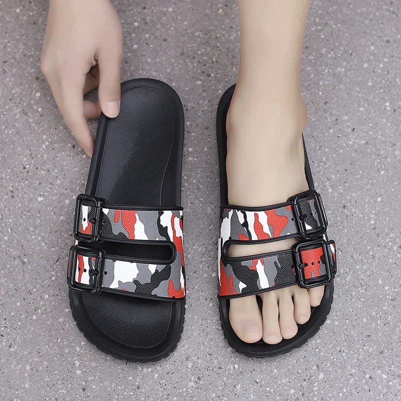 Plus size Men Slippers EVA Soft Sandals Men outdoor Home Flip Flops Slides Non-slip Summer Beach Sandals water Shoes